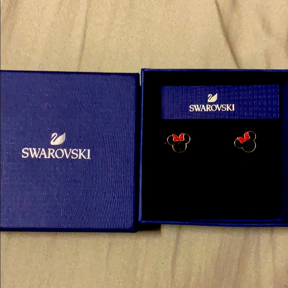 Swarovski Minnie Mouse earrings